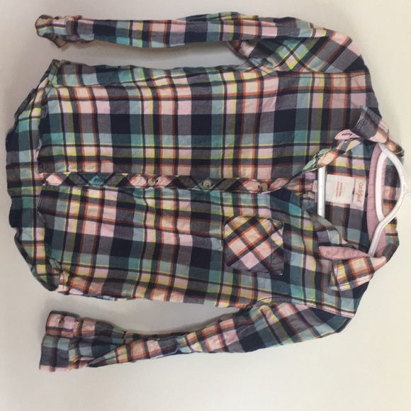 Lot of 3 girls 10/12 flannels - Picture 2 of 10